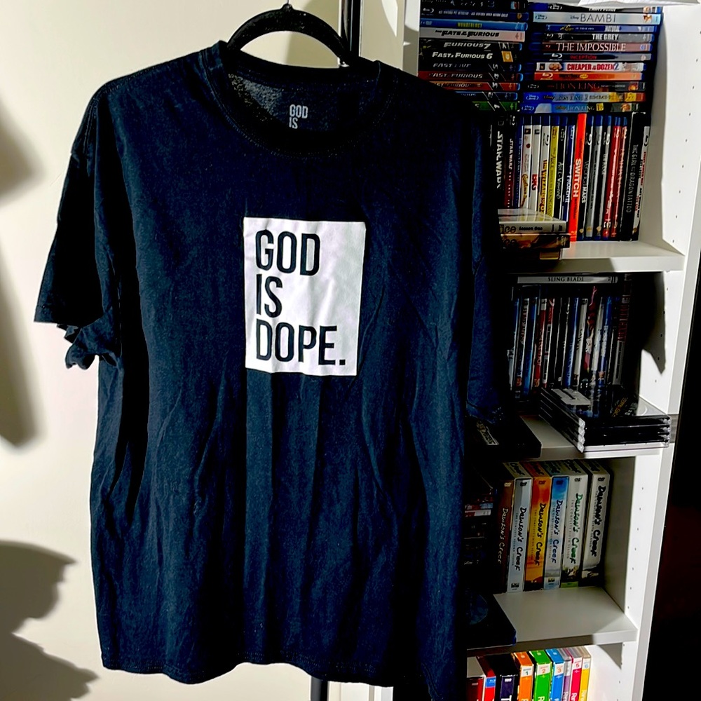 XL God is Dope t-shirt